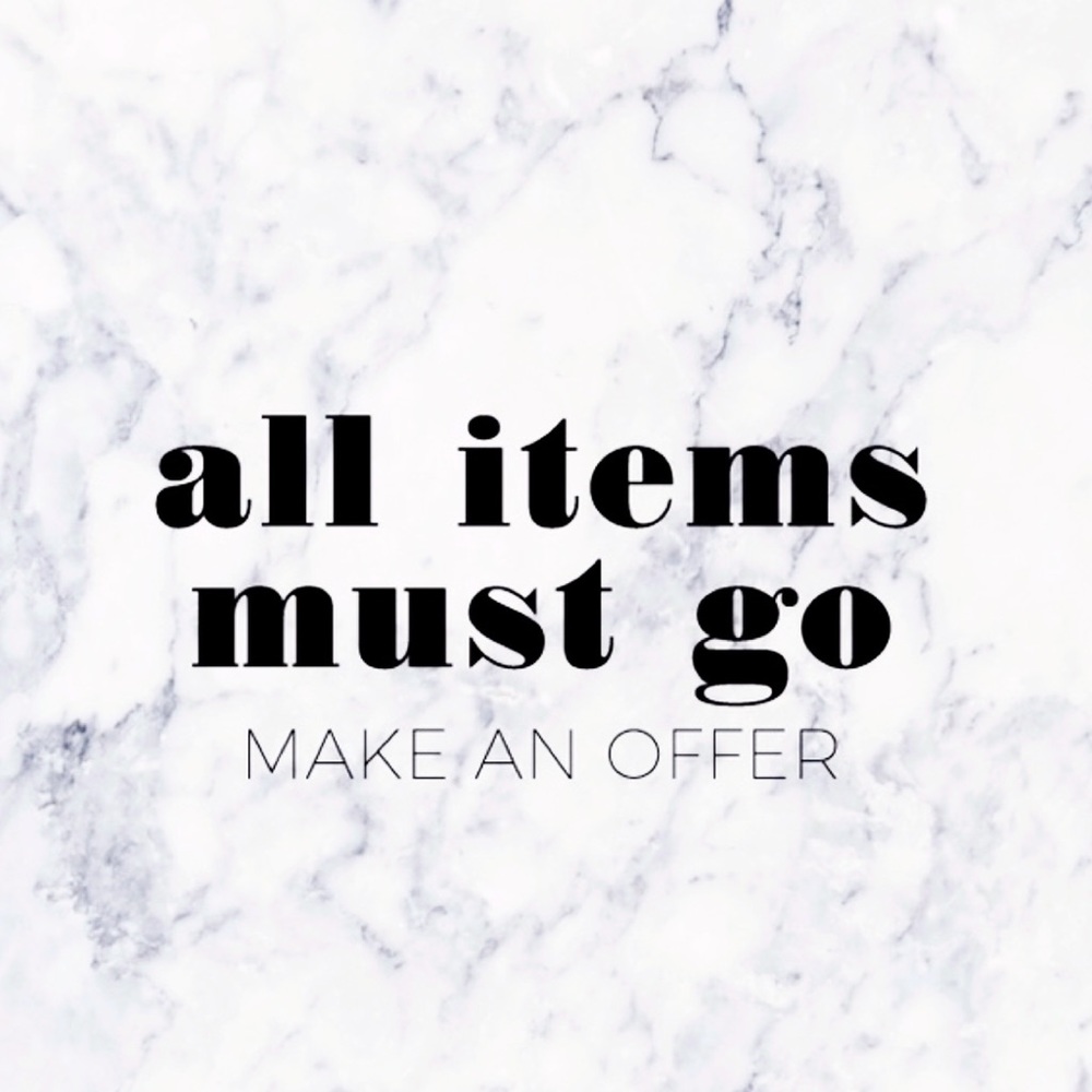 💥💥💥OFFERS WELCOME ON ALL ITEMS!!! 💥💥💥